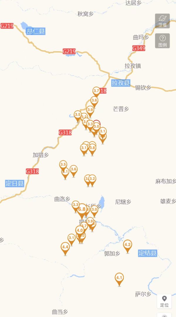 2024配资炒股 截至今日12时定日6.8级地震共记录到余震1161次，3.0级及以上余震33次
