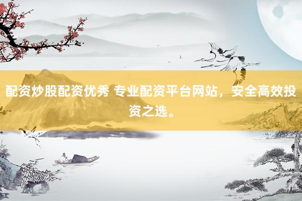 配资炒股配资优秀 专业配资平台网站，安全高效投资之选。